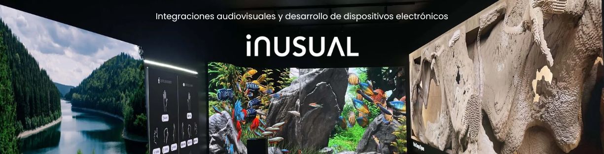 Inusual | Especialistas en integraciones audiovisuales y desarrollo de dispositivos electrónicos.