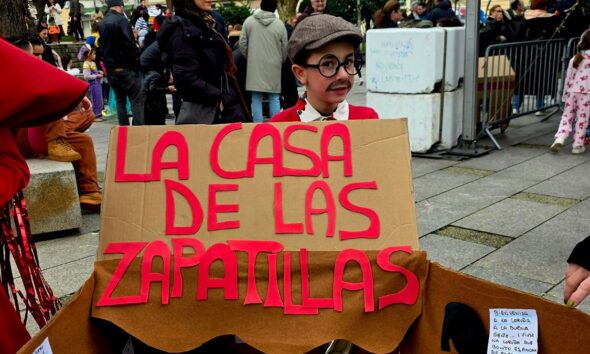 Martín, el niño que homenajeó a una tienda centenaria en Carnaval | Ulises Galicia